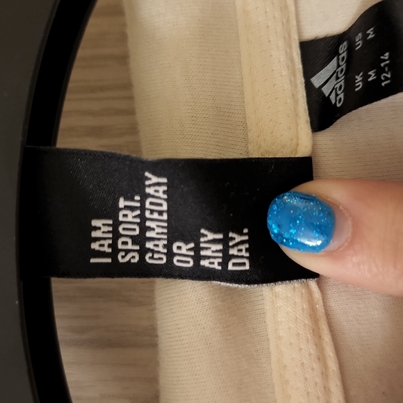 Adidas Zip Up Hoodie size M - Picture 7 of 8